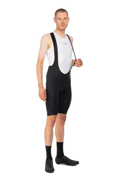 CUBE Pantaloncini con bretelle a compressione ROAD/XC