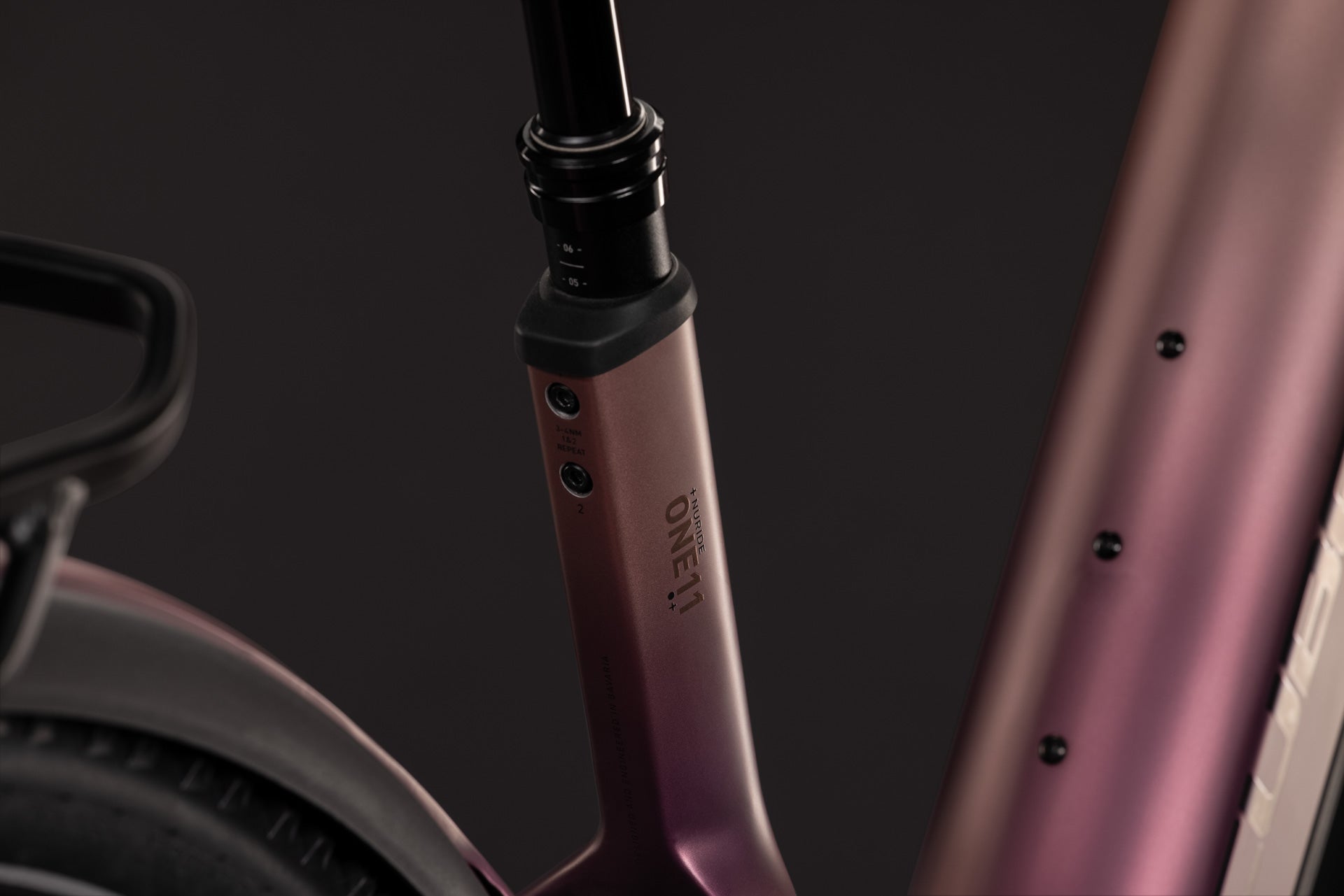 Cube Nuride Hybrid ONE11 HPC SLX 800 mauve´n´black