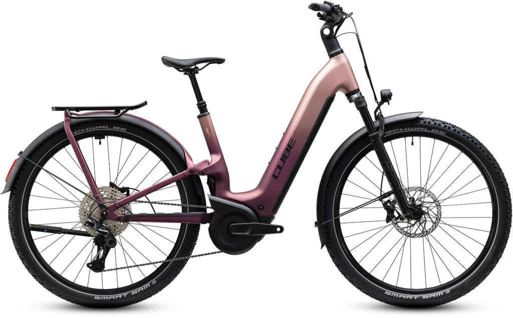 Cube Nuride Hybrid ONE11 HPC SLX 800 mauve´n´black