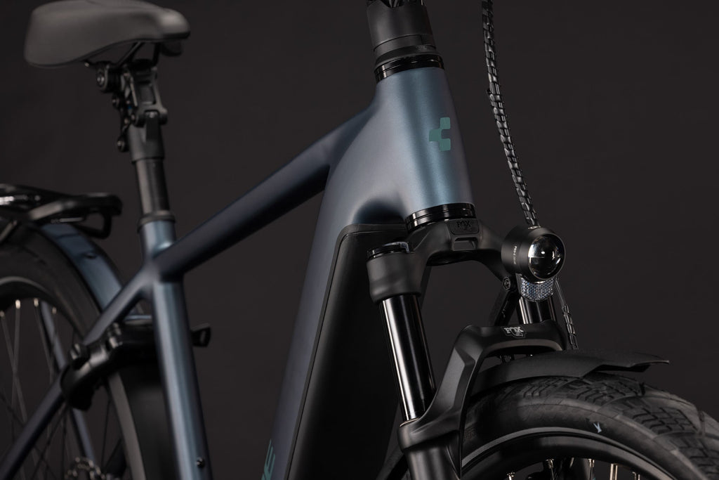 Cube Kathmandu Hybrid Deluxe SLX 800 mineralblue´n´blue
