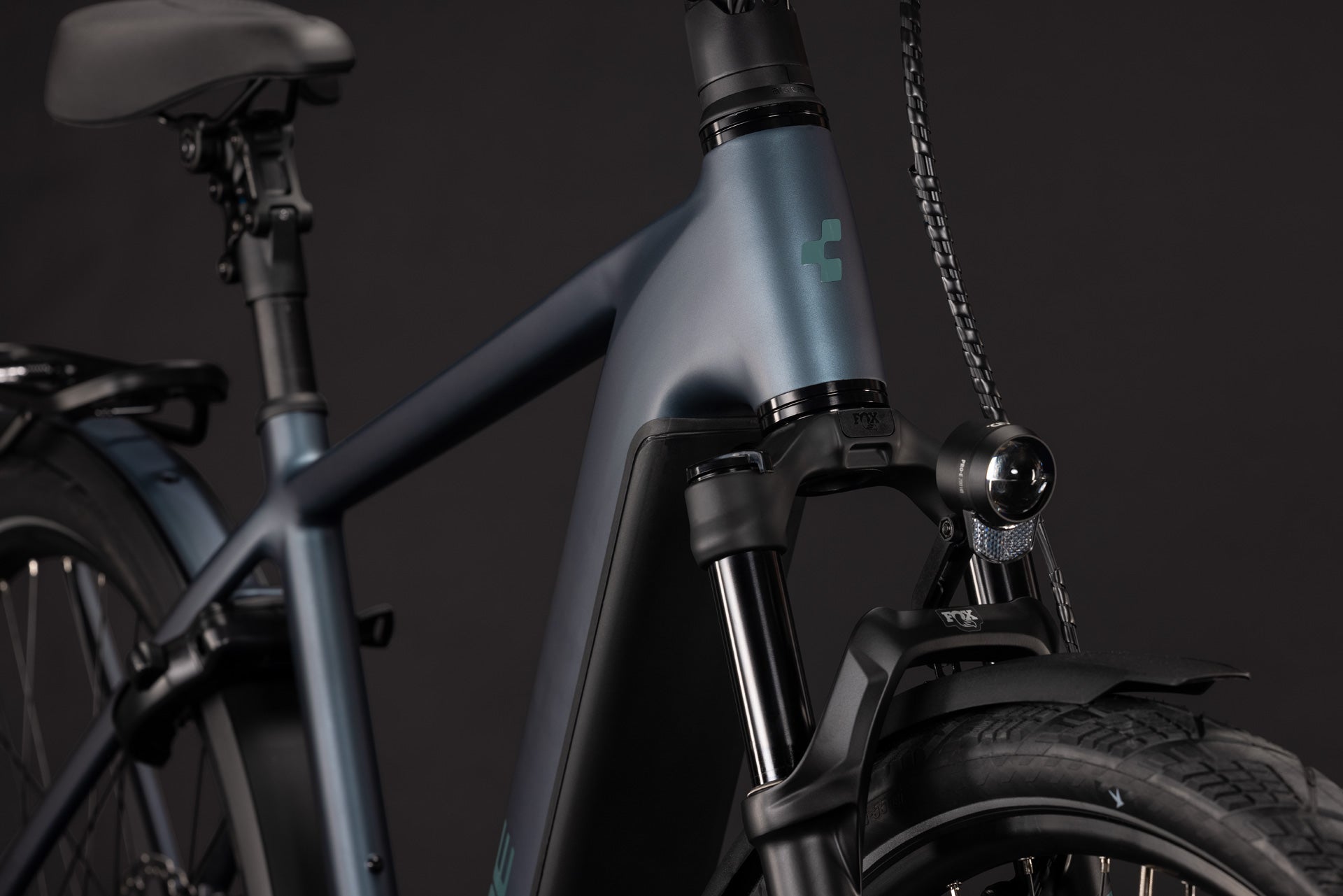 Cube Kathmandu Hybrid Deluxe SLX 800 mineralblue´n´blue