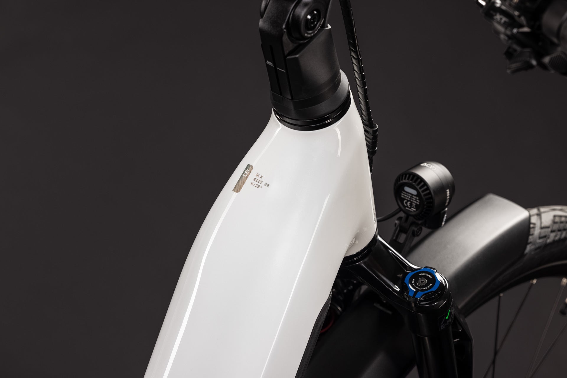 Cube Kathmandu Hybrid ONE11 HPC SLX 800 metallicwhite´n´prizm