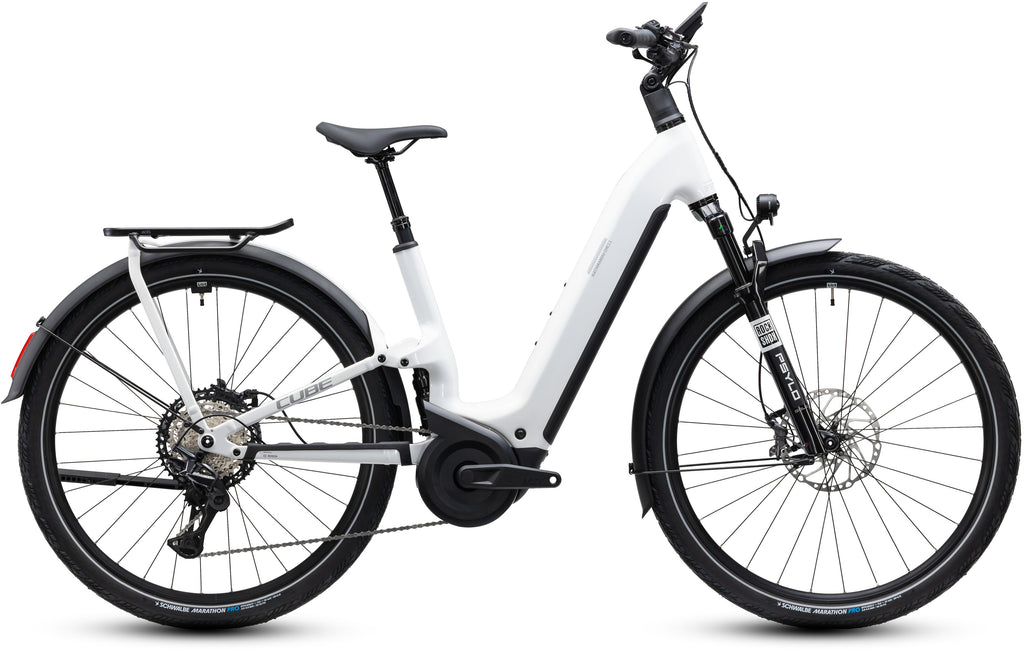 Cube Kathmandu Hybrid ONE11 HPC SLX 800 metallicwhite´n´prizm