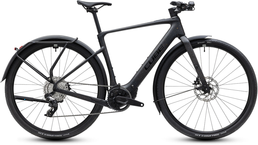 Cube Nulane Hybrid C:62 SLX 400X FE mineralblack´n´orange