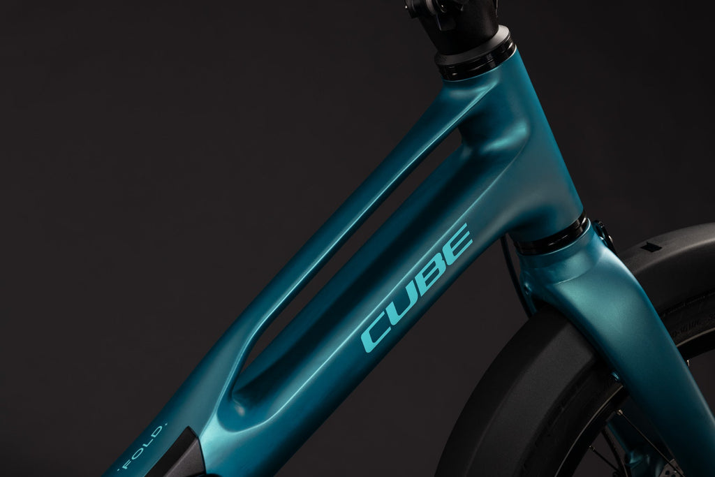 Cube Fold Hybrid Deluxe 540 metallicpetrol´n´sea