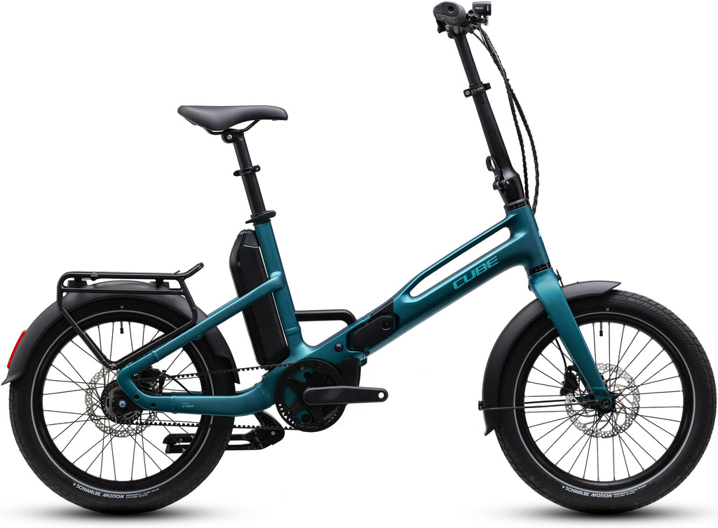 Cube Fold Hybrid Deluxe 540 metallicpetrol´n´sea