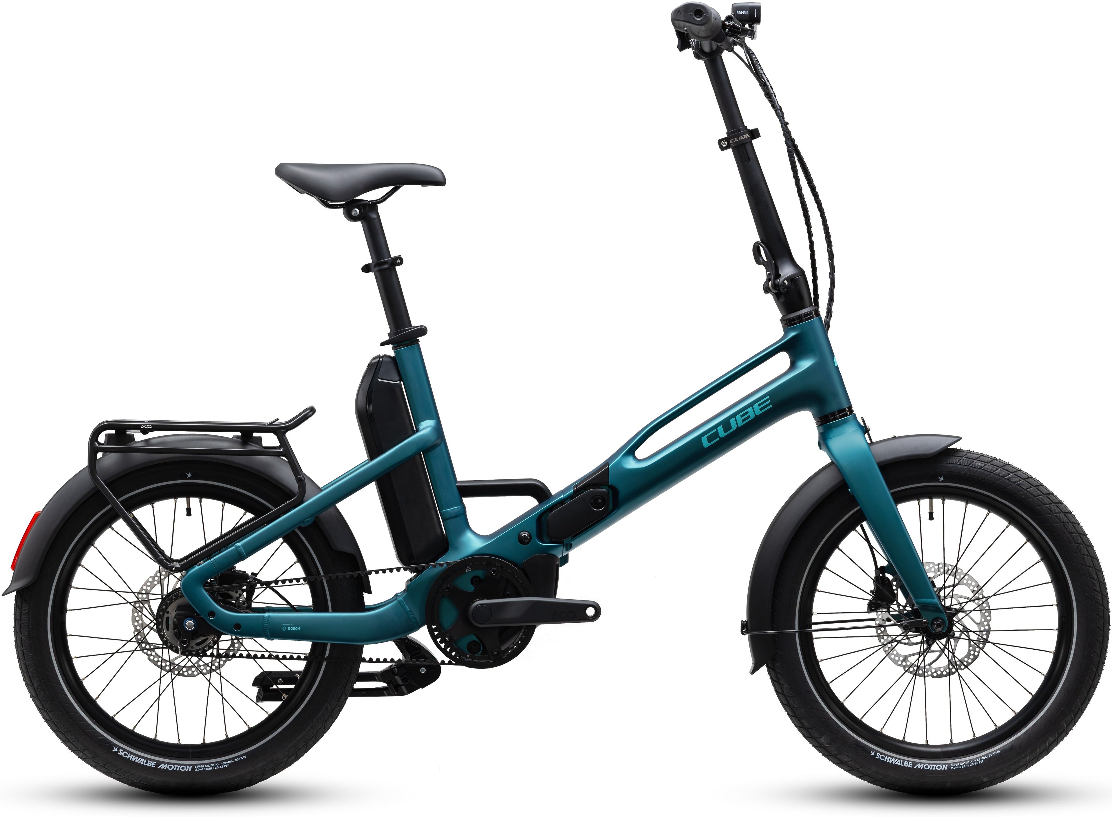 Cube Fold Hybrid Deluxe 540 metallicpetrol´n´sea