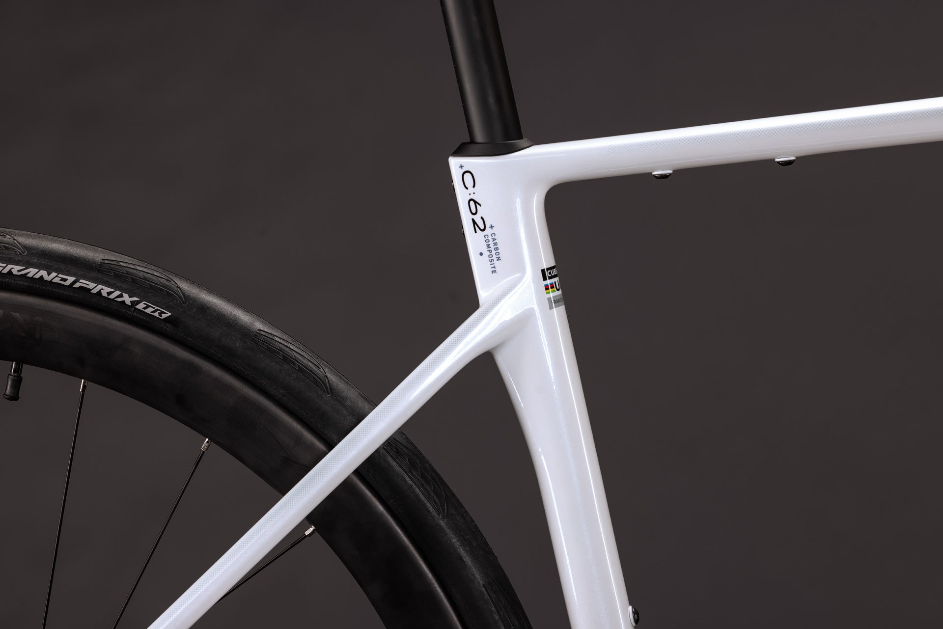 Cube Attain C:62 SLX metallicwhite´n´black
