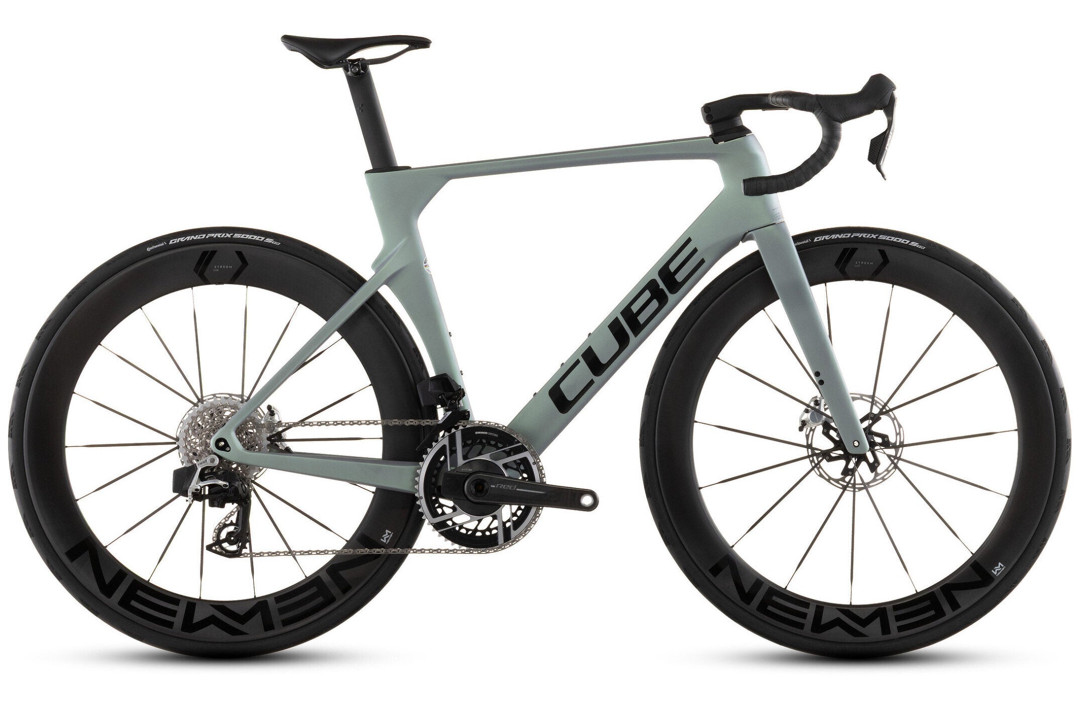 CUBE LITENING AERO C:68X SLX seagrey´n´black