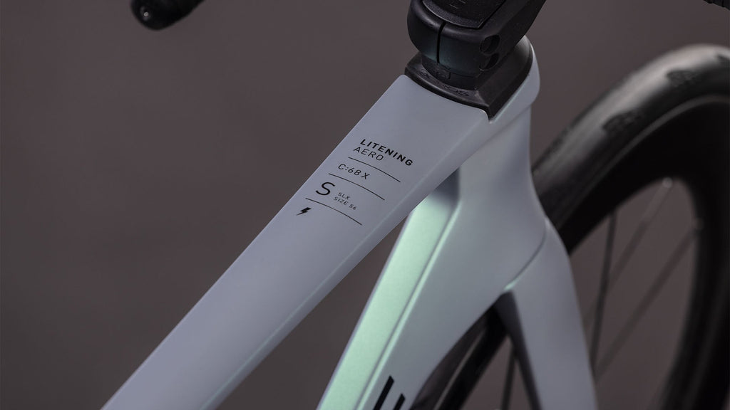 CUBE LITENING AERO C:68X SLX seagrey´n´black