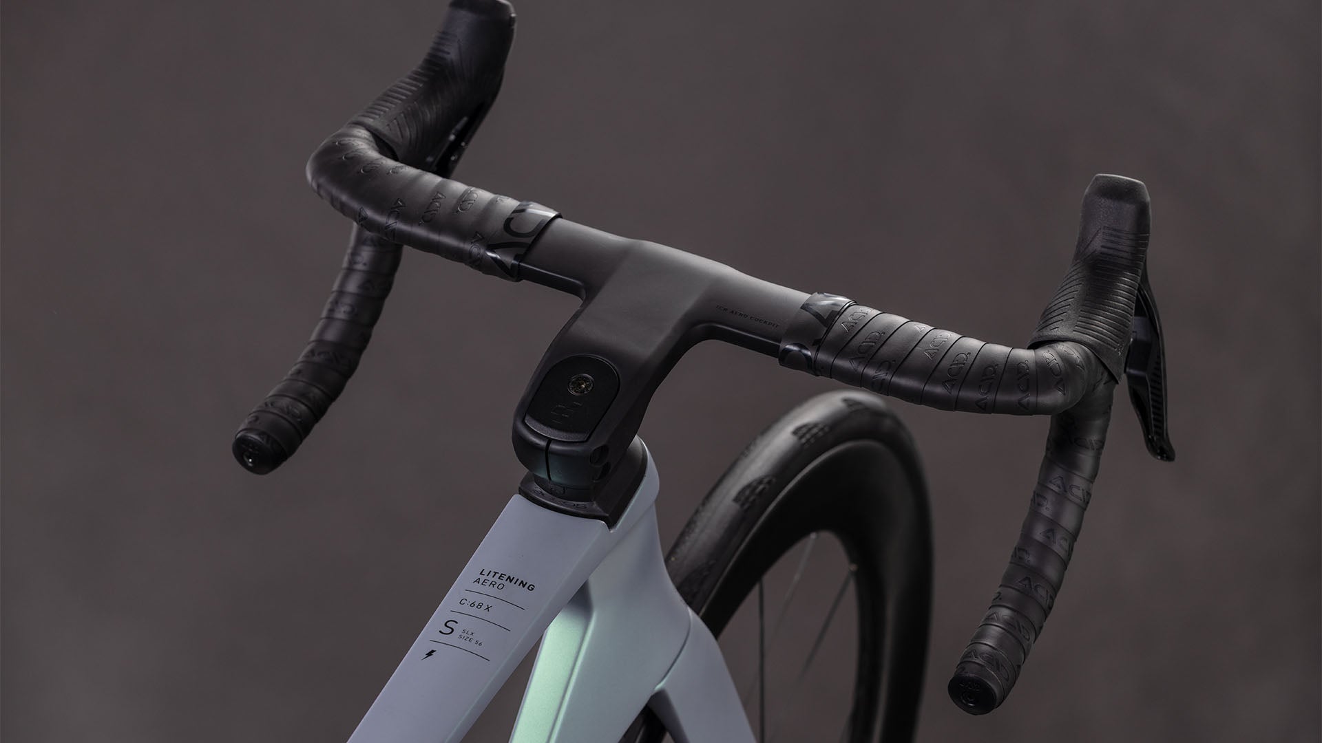 CUBE LITENING AERO C:68X SLX seagrey´n´black