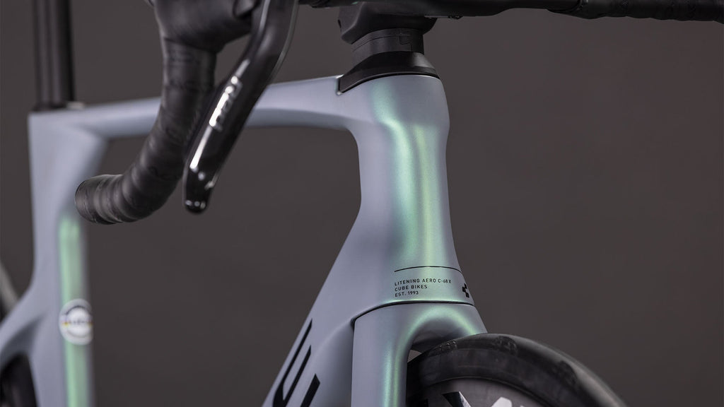 CUBE LITENING AERO C:68X SLX seagrey´n´black