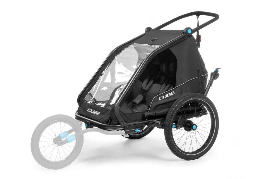 CUBE RIMORCHIO PER BAMBINI DOUBLE CMPT