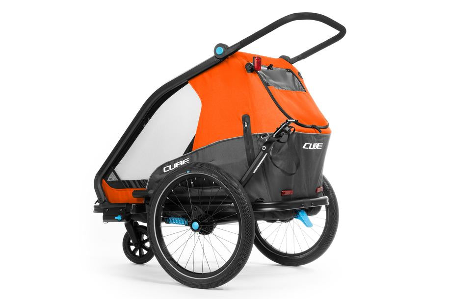 CUBE RIMORCHIO PER BAMBINI DOUBLE CMPT X Actionteam