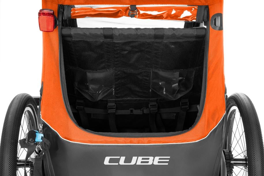 CUBE RIMORCHIO PER BAMBINI DOUBLE CMPT X Actionteam