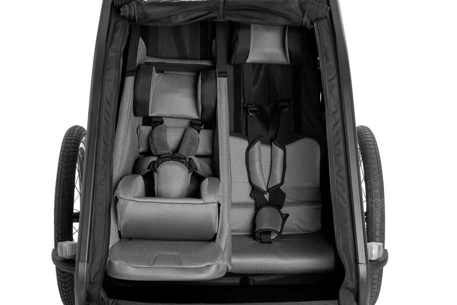 CUBE Seggiolino neonati per rimorchio da bicicletta bambini Double