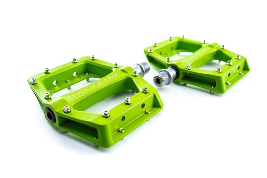 PEDALI PIATTO RACE green