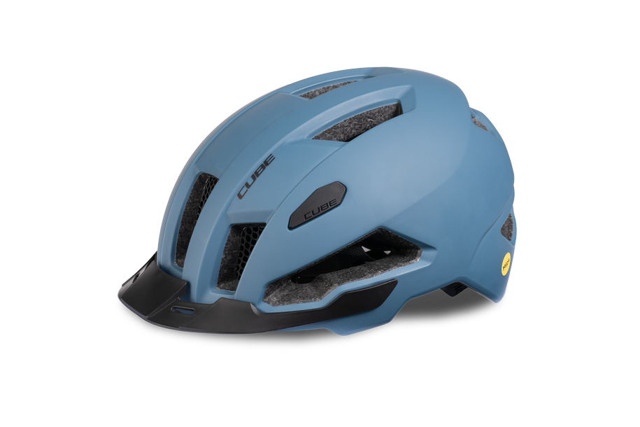 CUBE Casco EVOY HYBRID blue