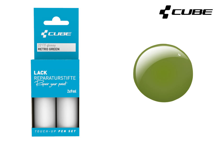 VERNICE PER RITOCCHI retro green glossy 2217