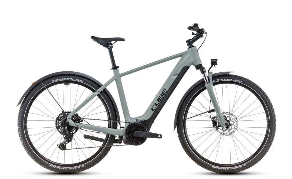CUBE NURIDE HYBRID PERFORMANCE 500 ALLROAD swampgrey´n´black