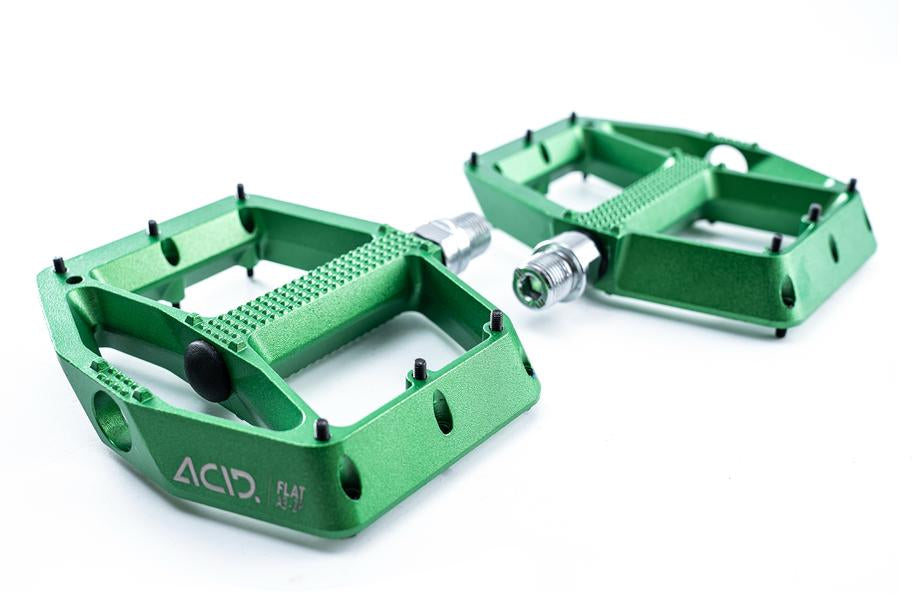 PEDALI FLAT A3-ZP green