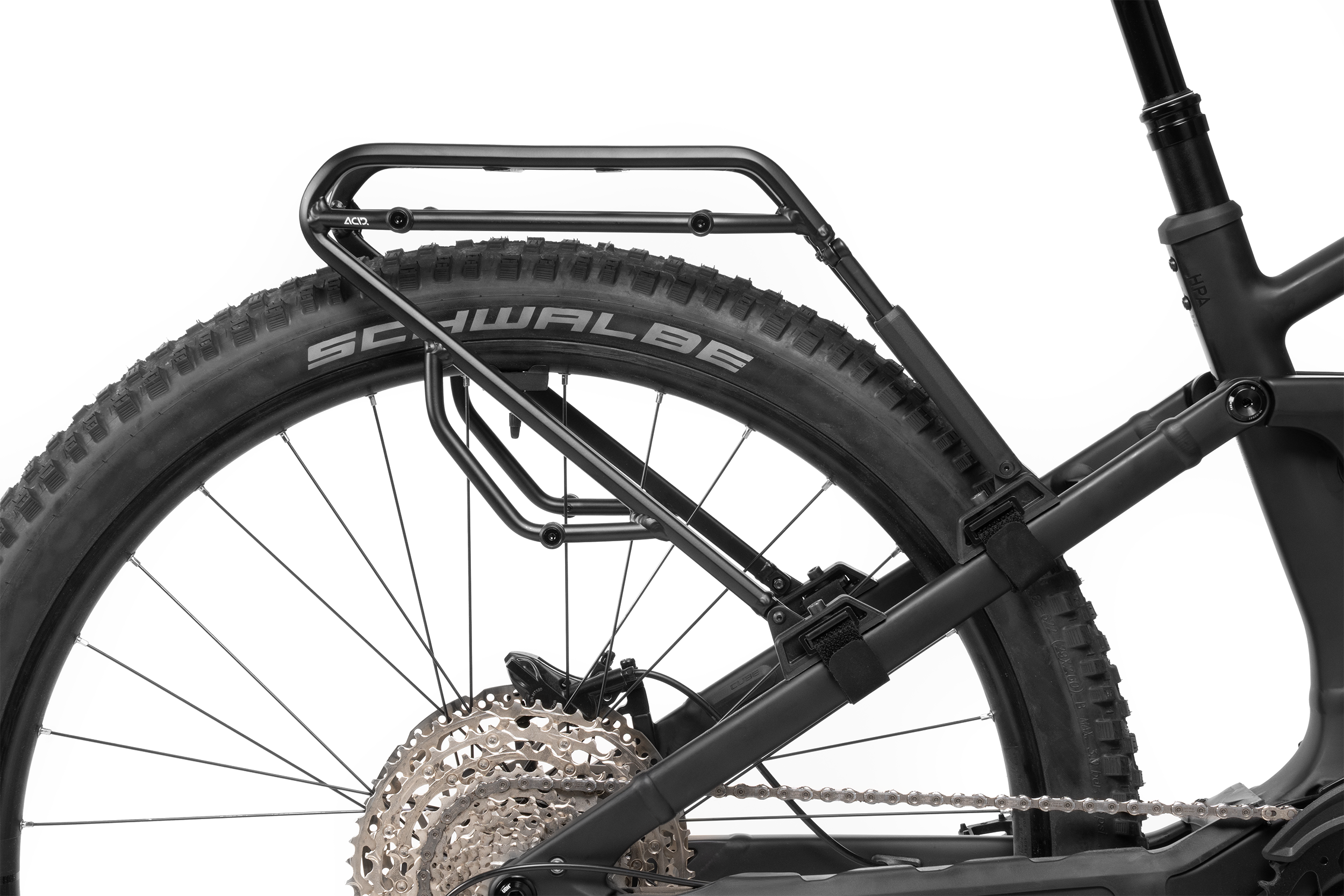 ACID PORTAPACCHI FULL SUSPENSION RILINK MONTAGGIO FODERO VERTICALE