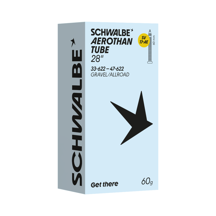 Camera d'aria Schwalbe Aerothan 28" Gravel SV 60mm